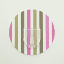 Kokubo Adhesive Hook (up to 1.5kg/Stripes/PK/OL/WT)