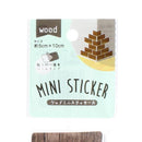 Wood Decorative Stickers
