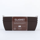 Brown Small Plastic Basket