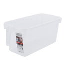 Plastic Rectangular Basket with Handle