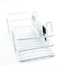 White Hanging Wire Rack