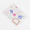 BGM Letter Set Clear Stamps