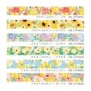 BGM Flower Melody Anemone Masking Tape
