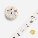 BGM Sitting Cat Foil Stamping Masking Tape BM-LGCD043