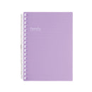 Lihit Lab Pastello Twist Note A6 Purple