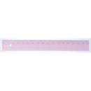 Raymay Fujii KUM Ruler Pastel Purple 17cm Pastel Purple