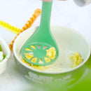 Egg yolk masher