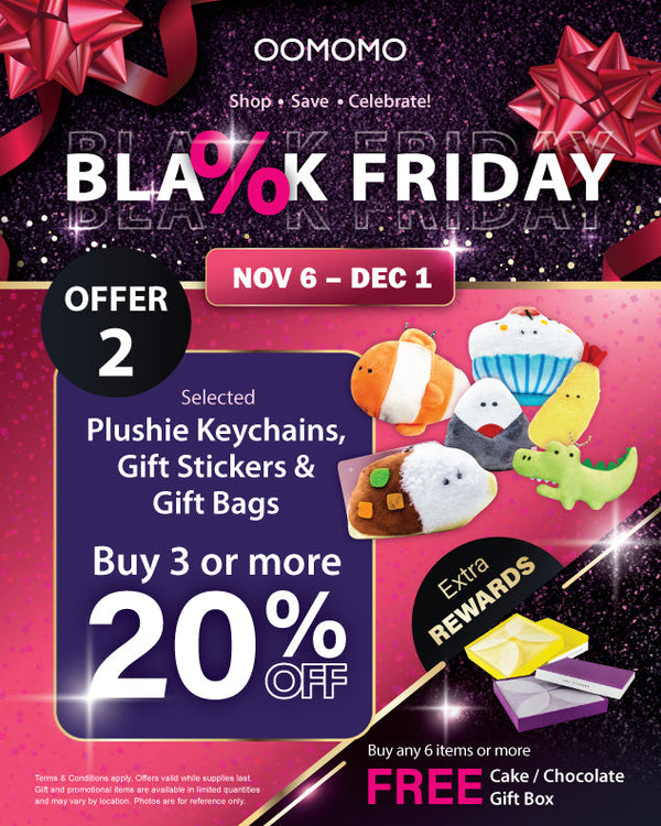 Black Friday Deals! Buy 3 or more and get 20% off on selected toys and gifts