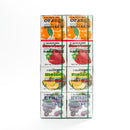 Marukawa Fruit Flavour Bubble Gum 8 Packs