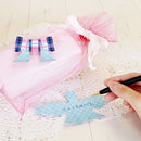 Aoto Plus RIBBON PETTA Sticky Note Lemon