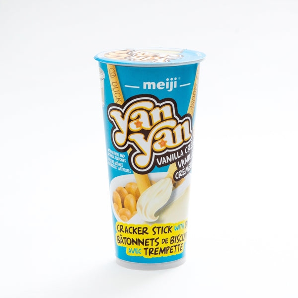 Meiji Yan Yan Vanilla Creme Cracker Stick with Dip