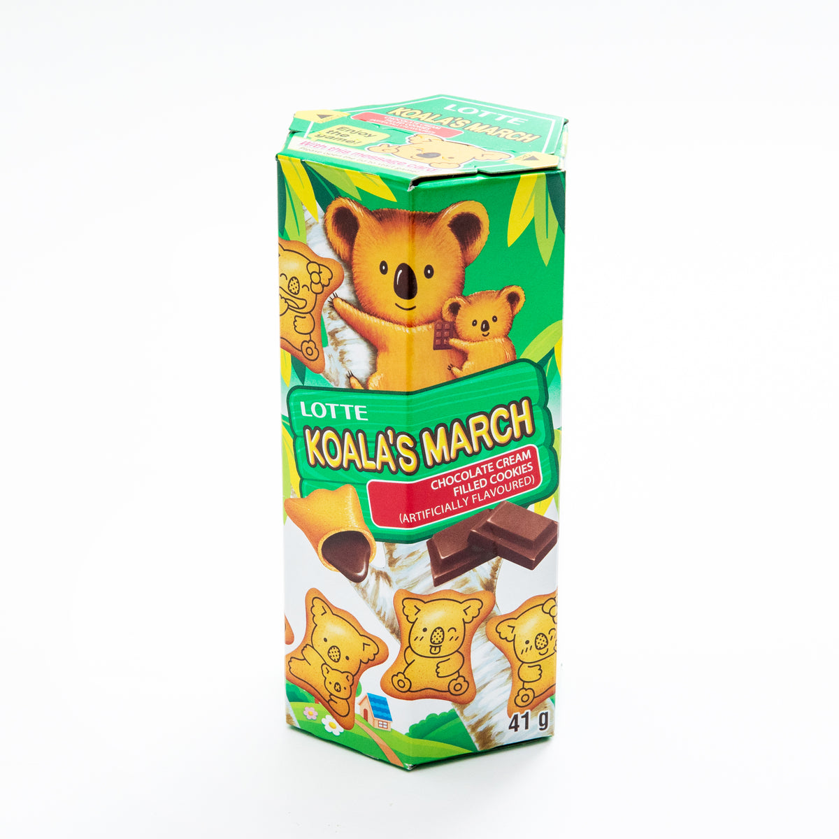 Lotte Koala's March Chocolate Cream Filled Cookies| Japanese Snack