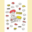 Konno Printing Greeting Card Sushi