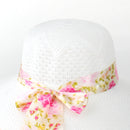 Ladies Round Hat w/Ribbon