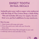 The Creme Shop Hello Kitty Sweet Tooth 35 Nail Decals