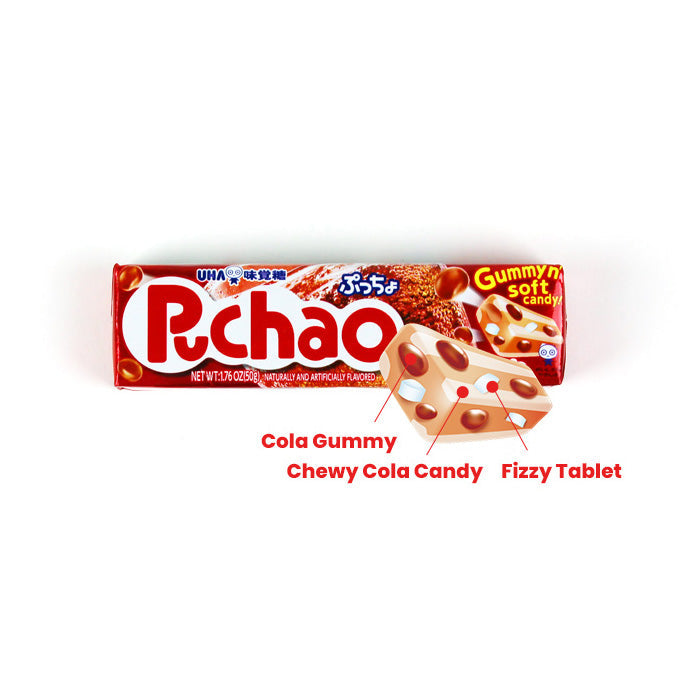 UHA MIKAKUTO PUCHAO COLA 50G
