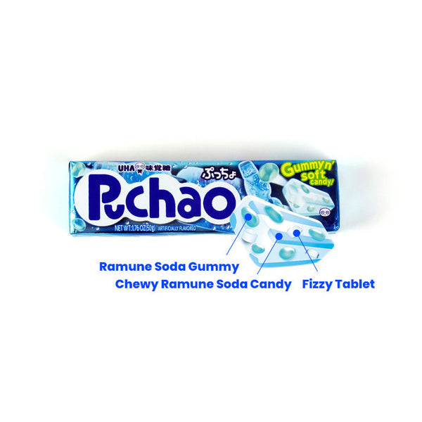 UHA MIKAKUTO PUCHAO RAMUNE 50G