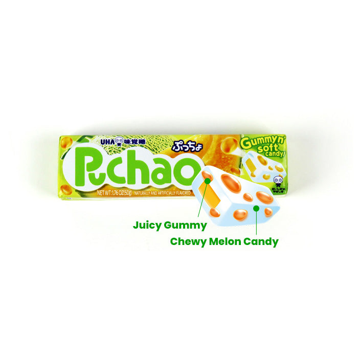 UHA MIKAKUTO PUCHAO MELON 50G