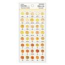 Kamio Japanese Colour Sample Stickers Smiling Flower