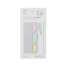 Kanmido Cocofusen Card Watercolor SH Sticky Notes with Refillable Card Case