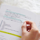 Kanmido Hagaseru Marker Removable 2pcs Highlighter Tape Refills - Green