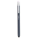 Kutsuwa Hexagonal Stylus Pen with Clip Black