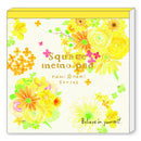 Clothes-Pin Nami Nami Memo Pad MM14152 Yellow Flower