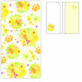 Clothes-Pin Nami Nami For Tickets, Face Masks File Folder Yellow Flower