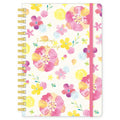 Clothes-Pin Nami Nami With Band Spiral 5mm Grid Graph Ruled Notebook Flower