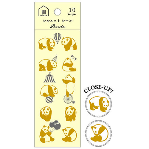 Clothes-Pin Panda Stickers US14660 - Sticker/Label/Index | Japanese ...