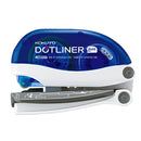 Kokuyo Dotliner Glue Tape - Blue,White