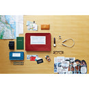 Kokuyo With Gusset Retro Colour, Classic Blue Pencil Case - Blue