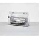 Kokuyo Piip Pen / Pencil Case Silver Gray