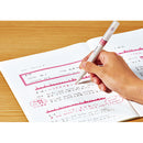 Kokuyo mark+ Two Way / Double-Ended Color Marker Highlighter (Same Color Shade) Pink