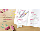 Kokuyo mark+ Two Way / Double-Ended Color Marker Highlighter (Same Color Shade) Pink