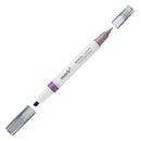 Kokuyo mark+ Two Way / Double-Ended Color Marker Highlighter (Two Tones / Shades) Purple / Greyish Purple / Purple,Greyish Purple