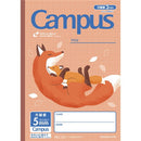 Kokuyo Campus 5Mm Grid 10Mm Lines Fox Graph Ruled Notebook  30 Pages
