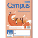 Kokuyo Campus 5Mm Grid 10Mm Lines Fox Graph Ruled Notebook  30 Pages