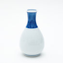 3pcs Tokusa Stripes For Gift In Box Ceramic Tokkuri Sake Bottle & Cups