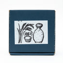 3pcs Tokusa Stripes For Gift In Box Ceramic Tokkuri Sake Bottle & Cups