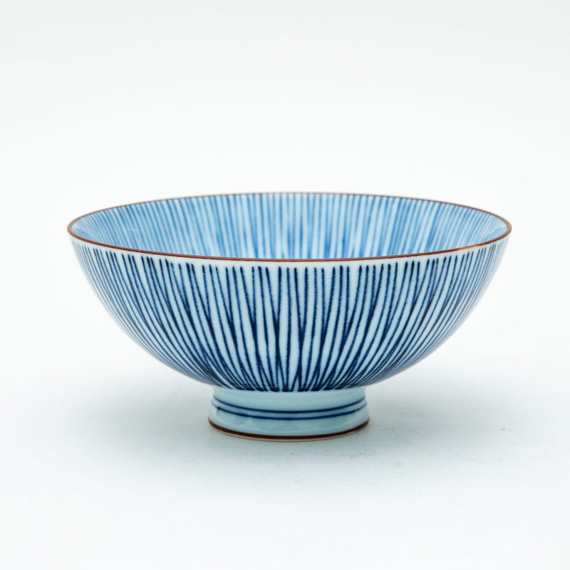 5pcs 11.7cm Underglaze For Gift In Box Ceramic Rice Bowls