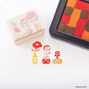 Shachihata Iro-zukuri stamp pad kit (Flower)