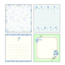 Flower Memo Pad 22A-BCME01-BL