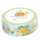 Flower Washi Masking Tape 22A-BCMT01-YE