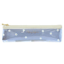 Lab Clip Flower Pencil Case - Blue Grey