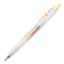Zebra Sarasa Clip 0.5mm Marbled Ink: Tropical Mango Ballpoint Pen