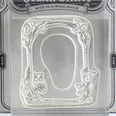 Owl Decorative Frame Clear Stamp