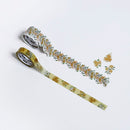 Bande 2pcs Osmanthus Washi Masking Tape & Stickers BDA658