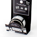 Black & White Perforated Masking Tape