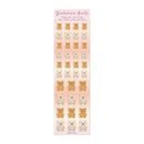 Ryuryu Teddy Bear PVC Stickers GS15